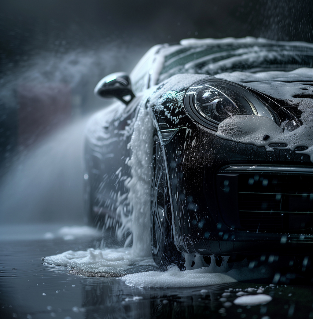 Fahrzeugwäsche mit Aktivschaum bei Schaumkönig Mobil